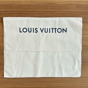 Louis Vuitton cotton dust bag
